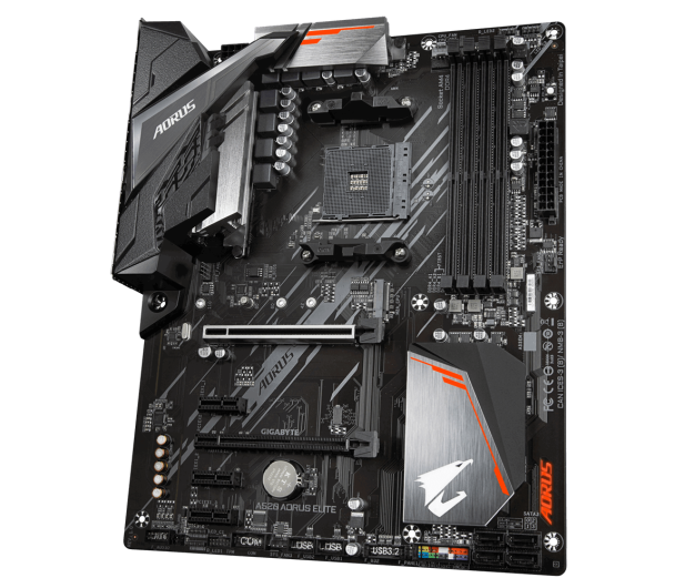 GIGABYTE Płyta główna A520 AORUS ELITE AM4 4DDR4 HDMI/DVI M.2 ATX - 609278 - zdjęcie 2
